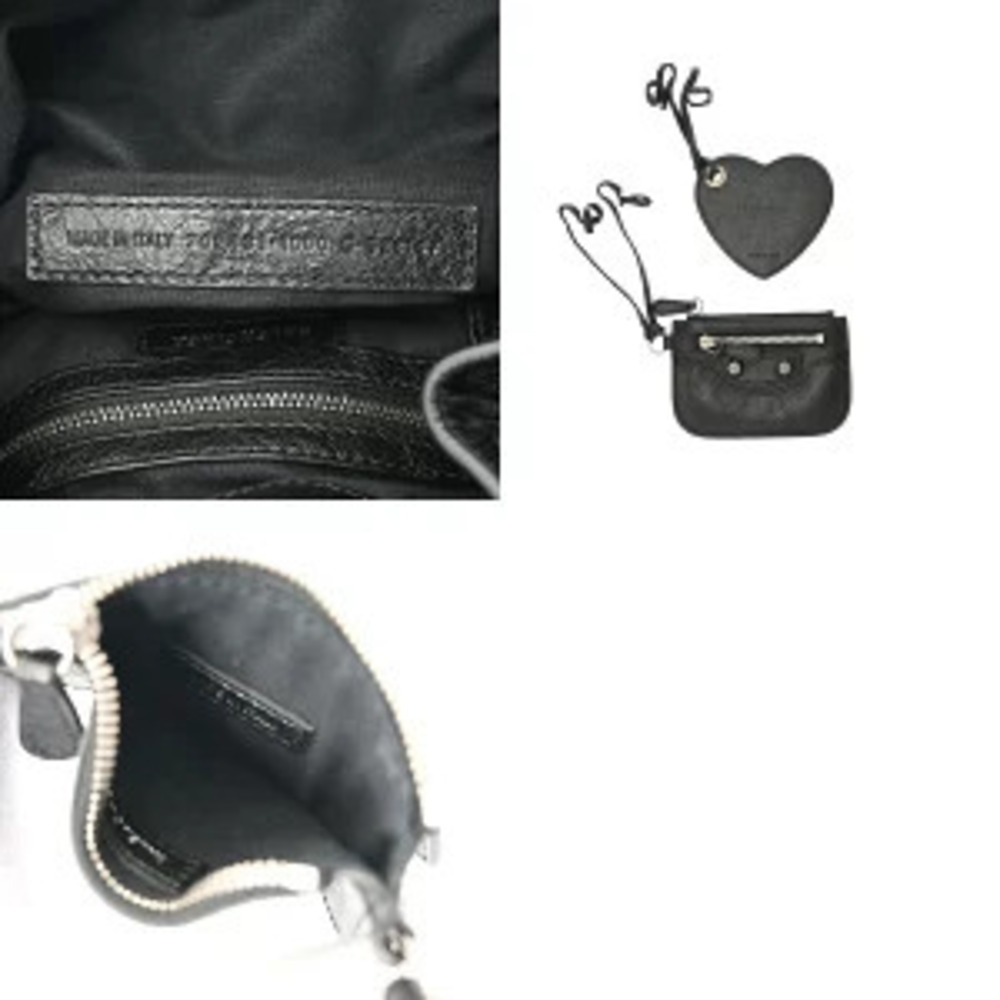 Balenciaga Le Cagoul Black Leather Handbag - Picture 9 of 9